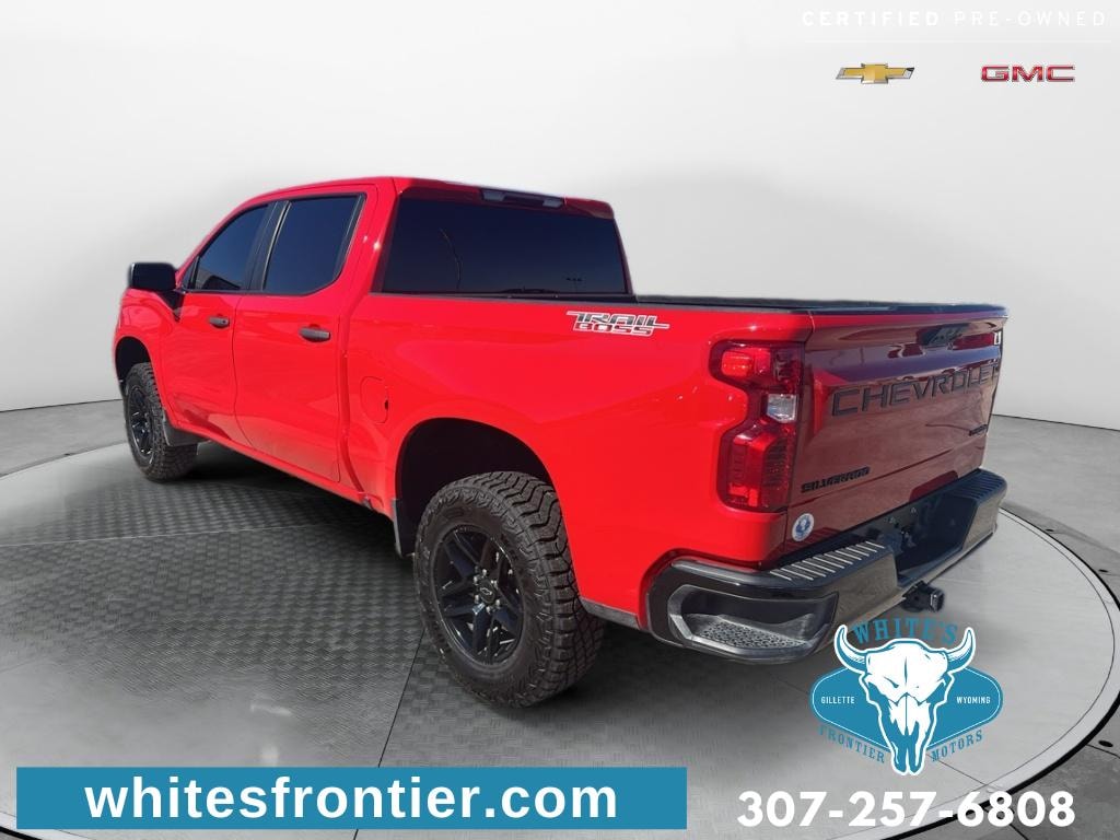 Certified 2023 Chevrolet Silverado Custom Trail Boss Crew Cab