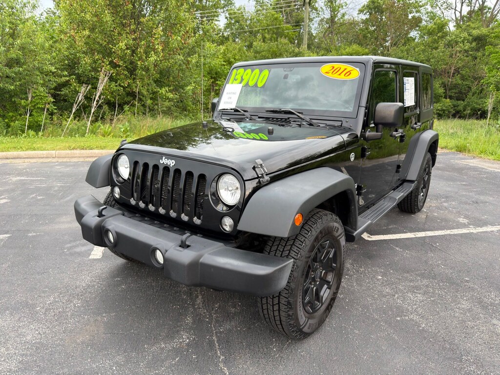 Used 2016 Jeep Wrangler Unlimited Sport SUV