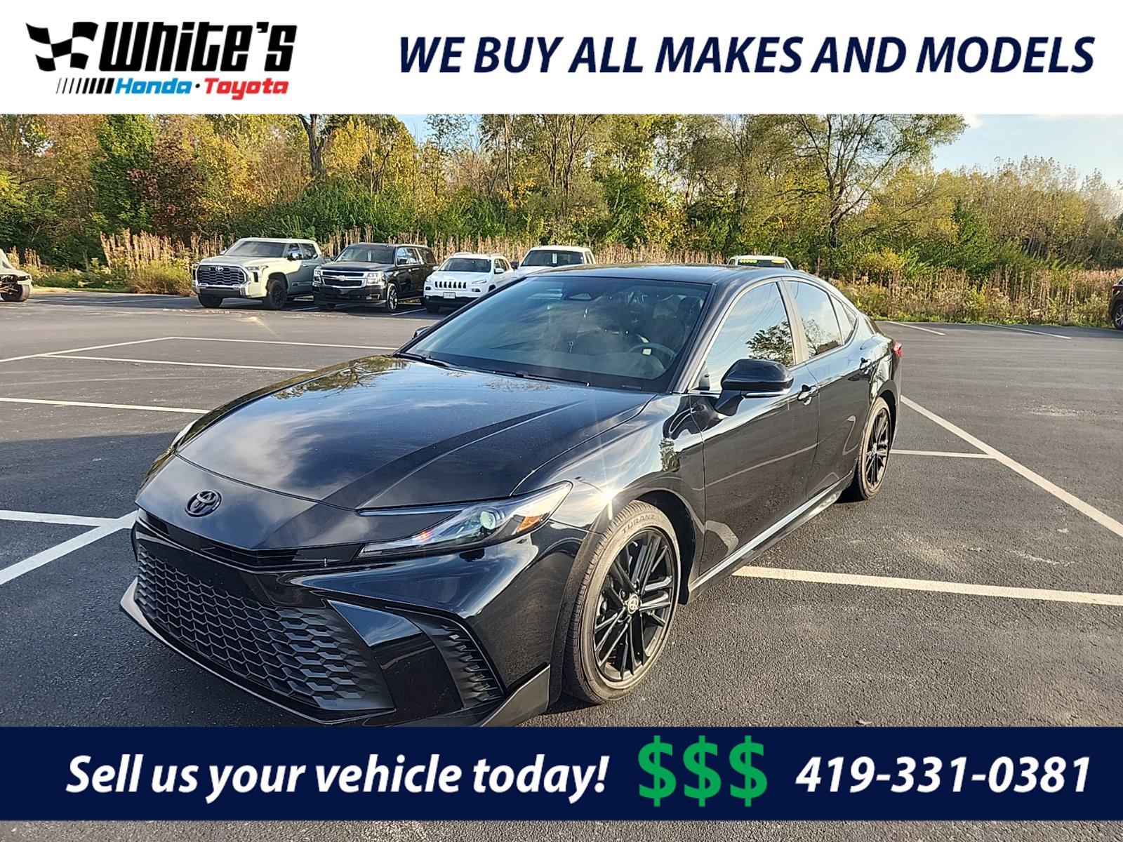 Used 2025 Toyota Camry SE Sedan