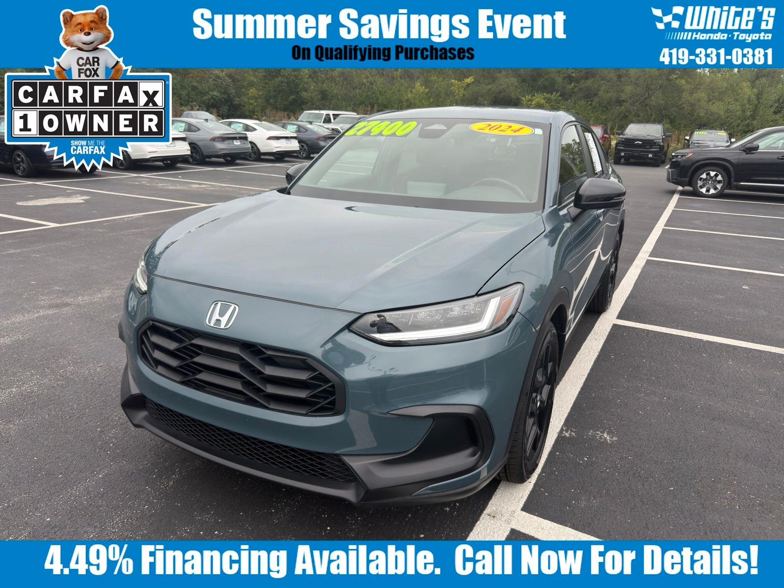 Used 2024 Honda HR-V Sport SUV