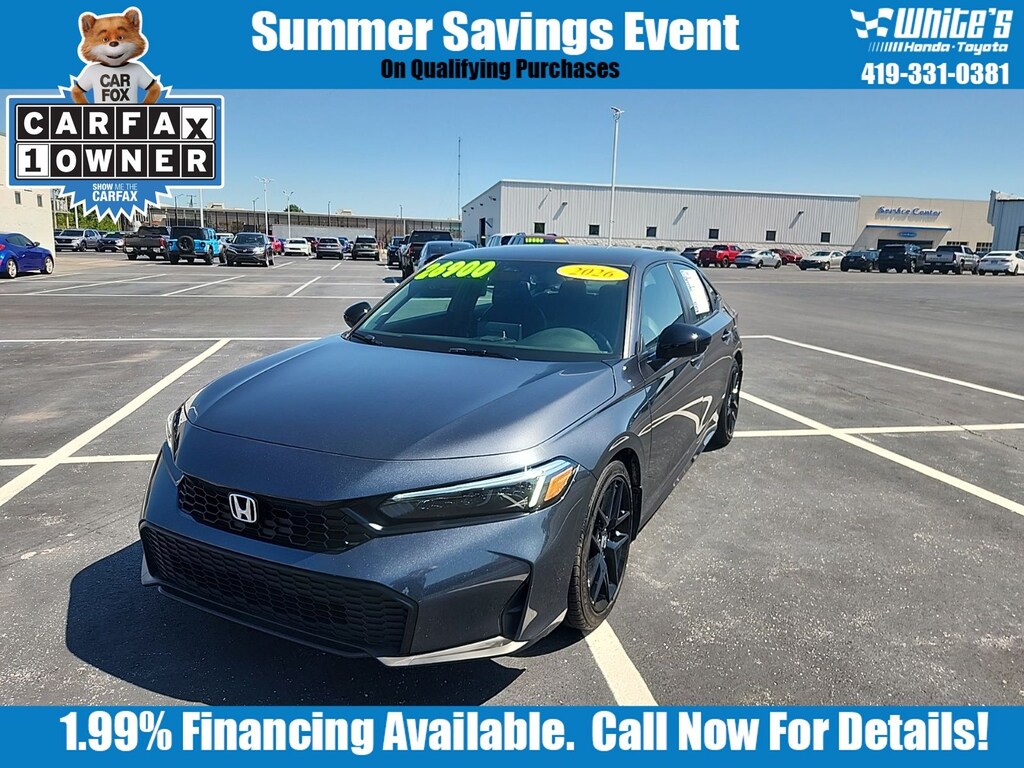Used 2026 Honda Civic Sport Sedan