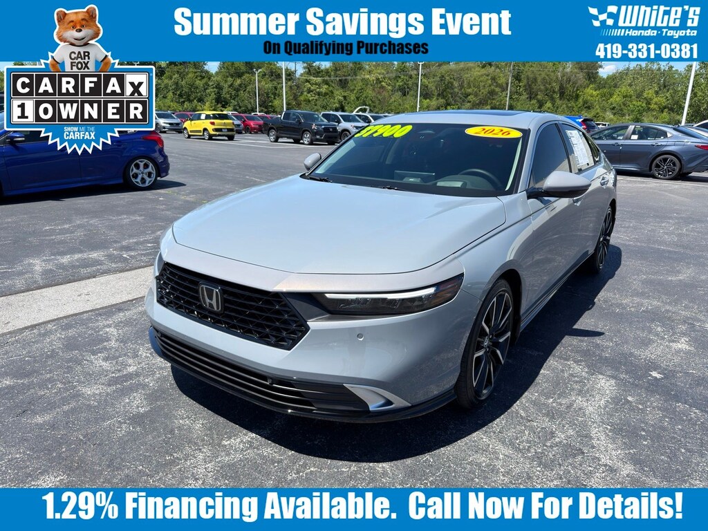 Used 2026 Honda Accord Hybrid Touring Sedan