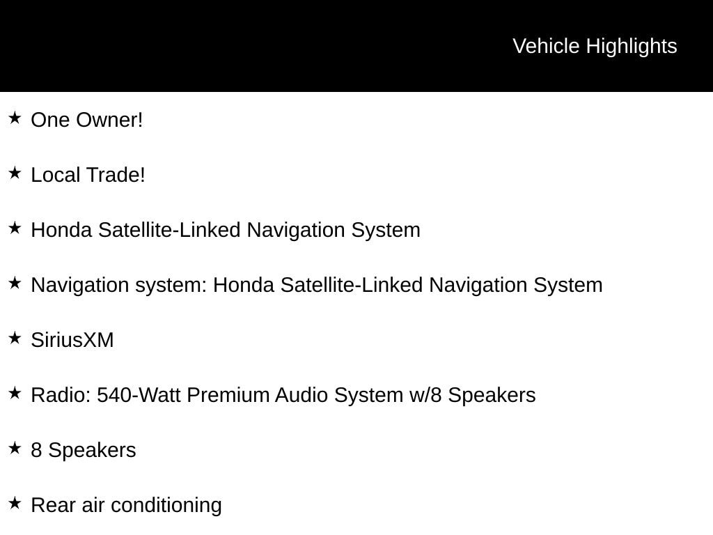 Used 2025 Honda Ridgeline Black Edition Truck