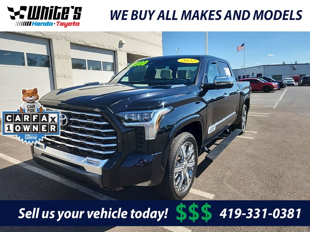 Used 2022 Toyota Tundra Hybrid Capstone Truck