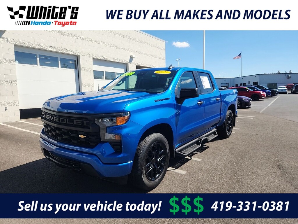 Used 2022 Chevrolet Silverado 1500 Custom Truck