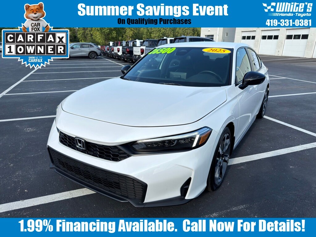 Used 2025 Honda Civic Sport Hatchback