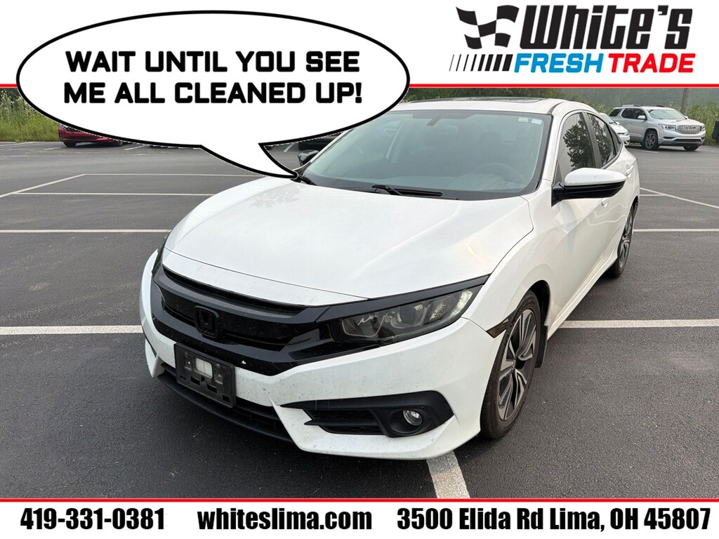 Used 2018 Honda Civic EX-L Sedan