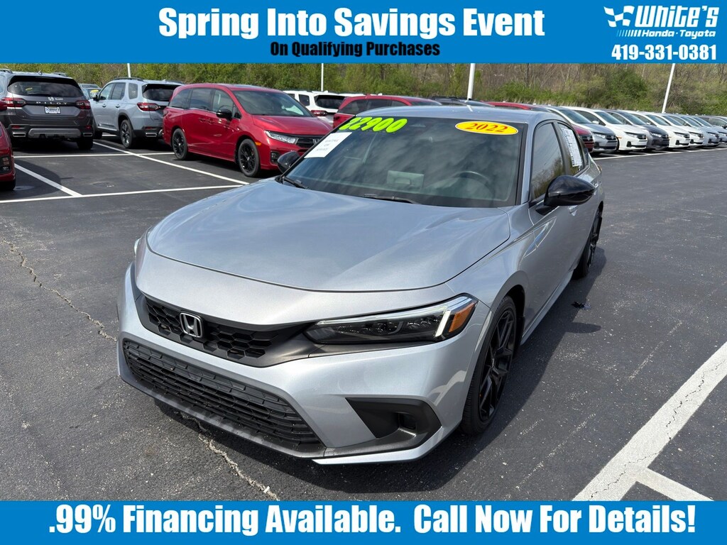 Used 2022 Honda Civic Sport Hatchback