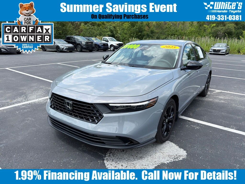 Used 2025 Honda Accord SE Sedan