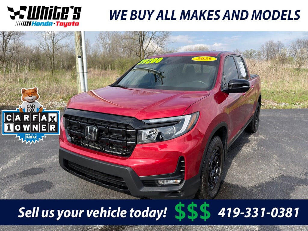 Used 2025 Honda Ridgeline Black Edition Truck