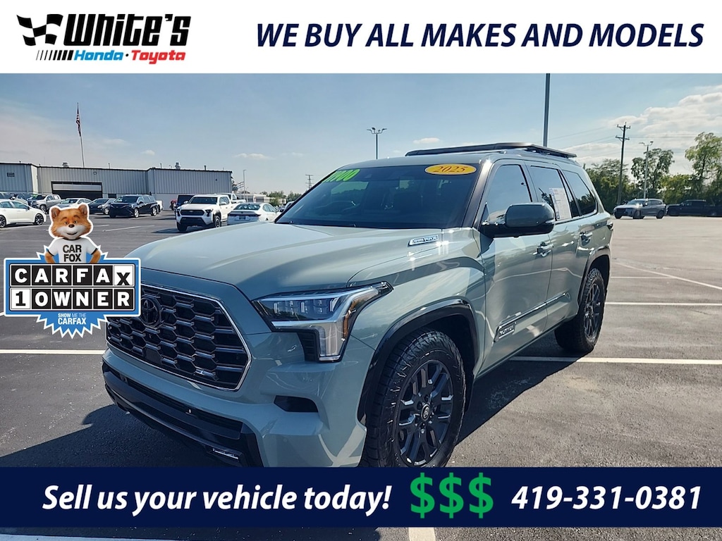 Used 2025 Toyota Sequoia Platinum SUV