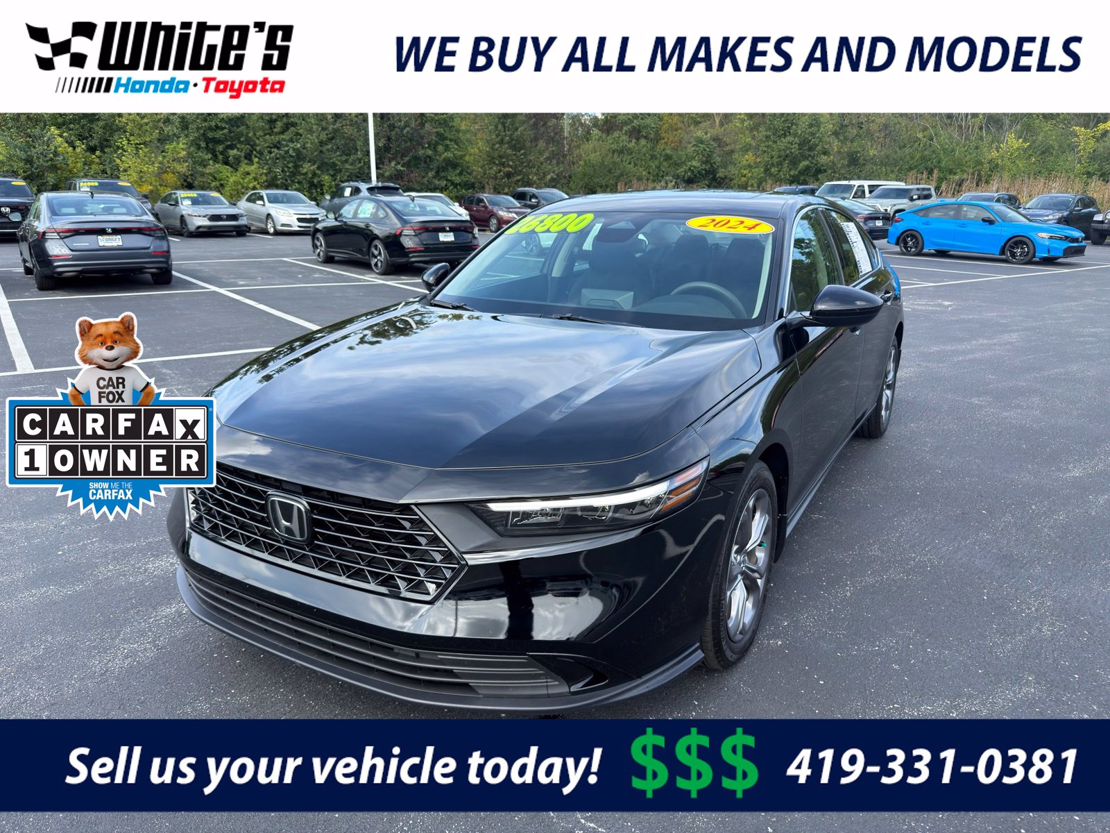 Used 2024 Honda Accord EX Sedan