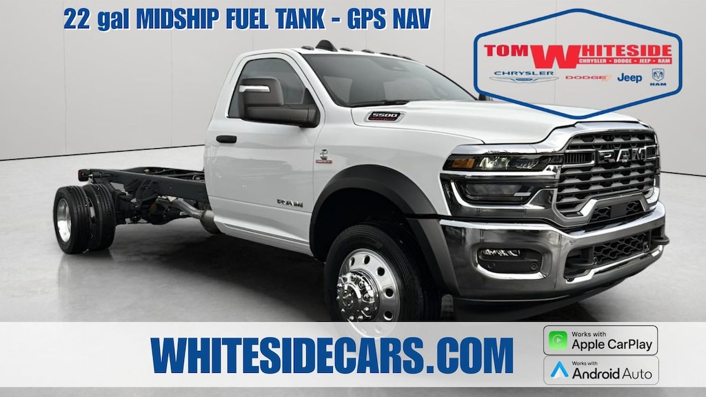 New 2025 Ram 5500 Chassis Cab 5500 BIG HORN CHASSIS REGULAR CAB 4X2 120' CA Pickup