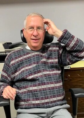 Staff member Gus Whiteside from ID_49d6e4