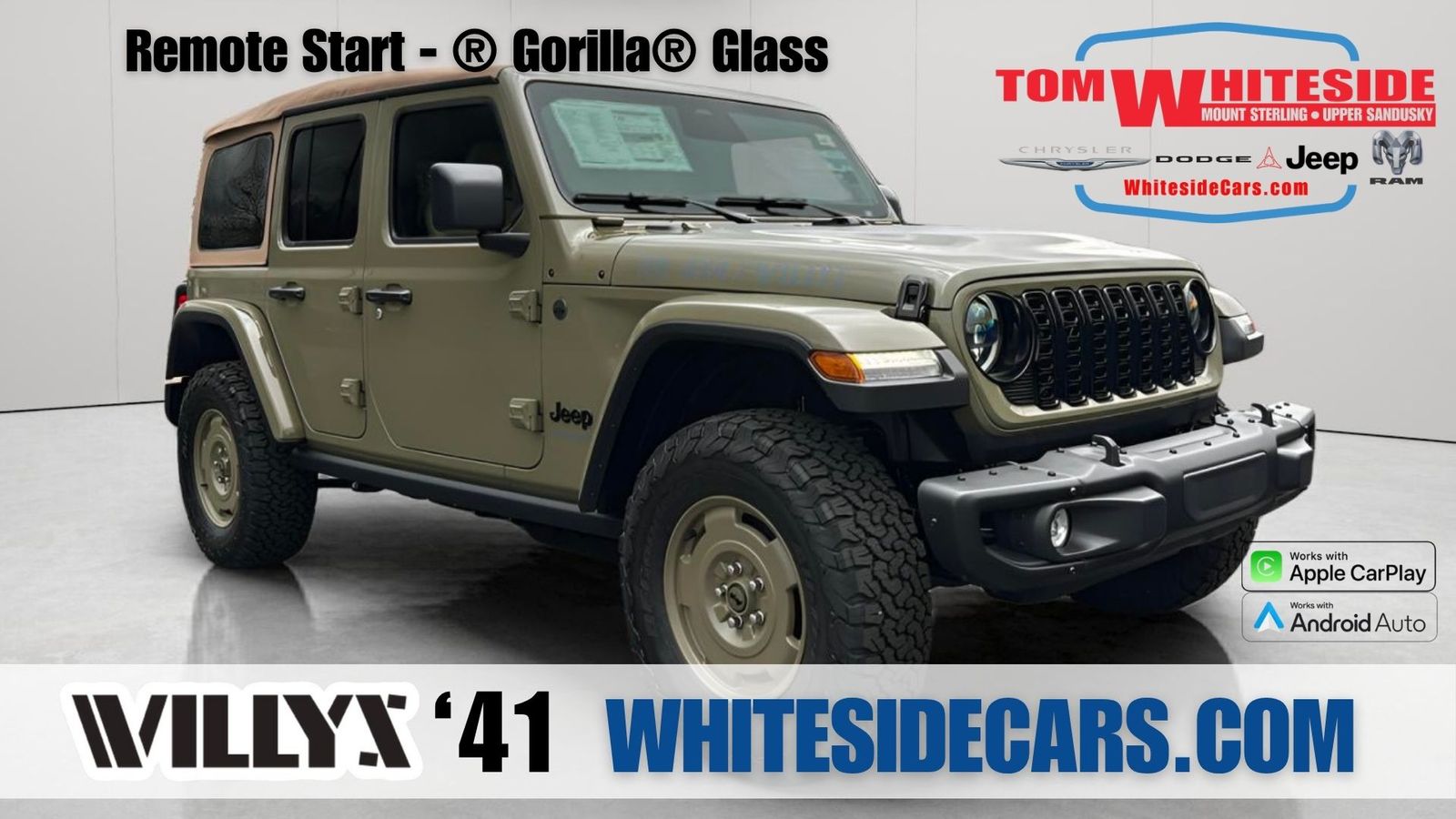 2026 Jeep Wrangler Willys 41 Auto's photo