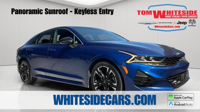 Used 2023 Kia K5 GT-Line with VIN 5XXG64J2XPG166801 for sale in Upper Sandusky, OH