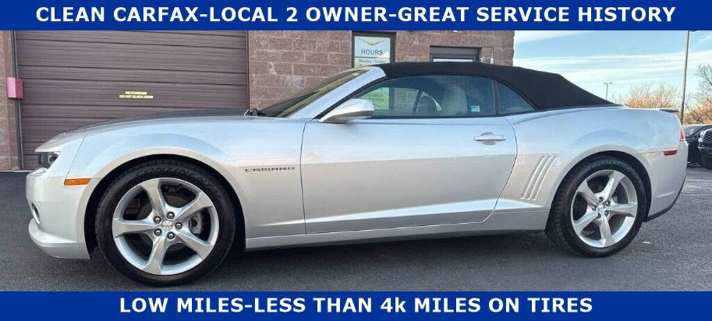 Used 2015 Chevrolet Camaro LT w/1LT Convertible