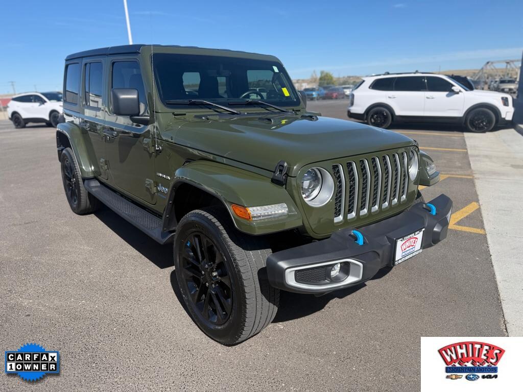 Used 2023 Jeep Wrangler 4xe Sahara Sport Utility