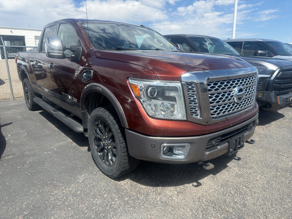 2016 Nissan Titan XD Platinum Reserve Diesel Crew Cab 4x4 SWB's photo