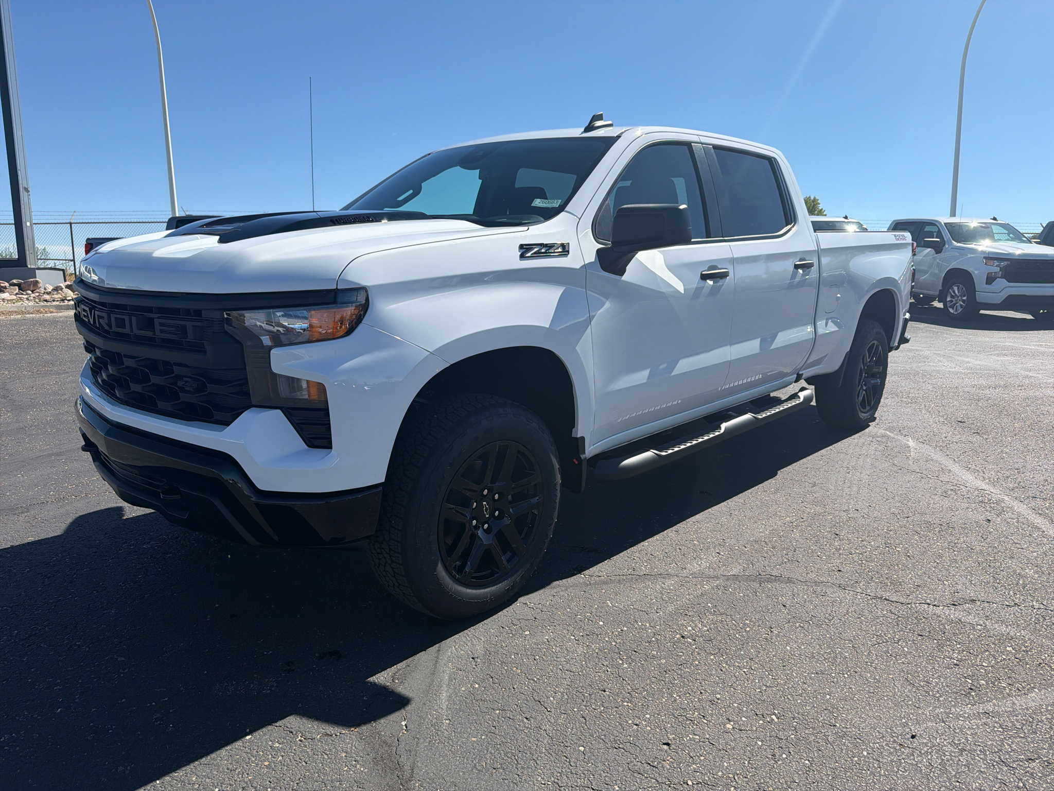 New 2026 Chevrolet Silverado 1500 Custom Trail Boss Truck Crew Cab