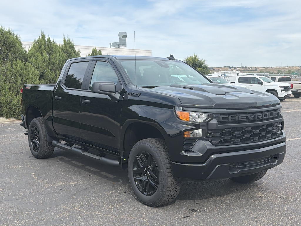 New 2026 Chevrolet Silverado 1500 Custom Trail Boss Truck Crew Cab