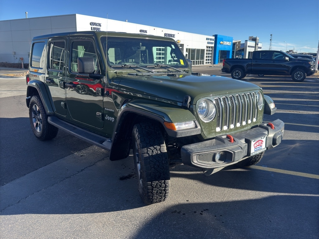 Used 2021 Jeep Wrangler Unlimited Sahara Sport Utility