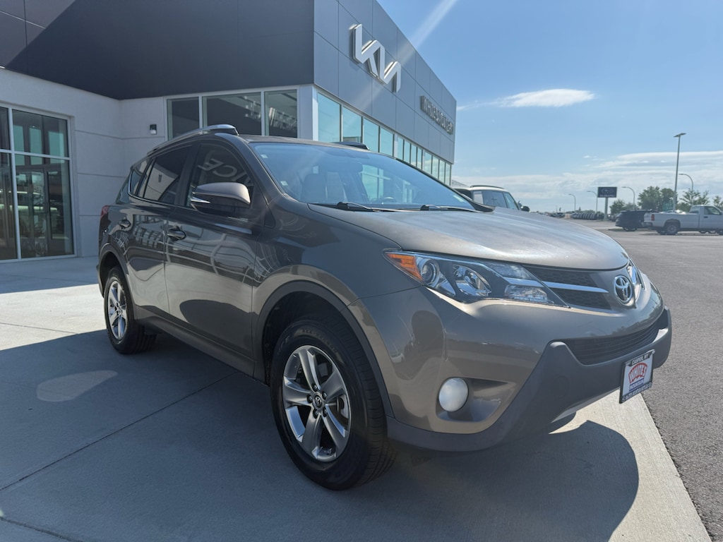 Used 2015 Toyota RAV4 XLE with VIN JTMRFREV6FD153448 for sale in Casper, WY