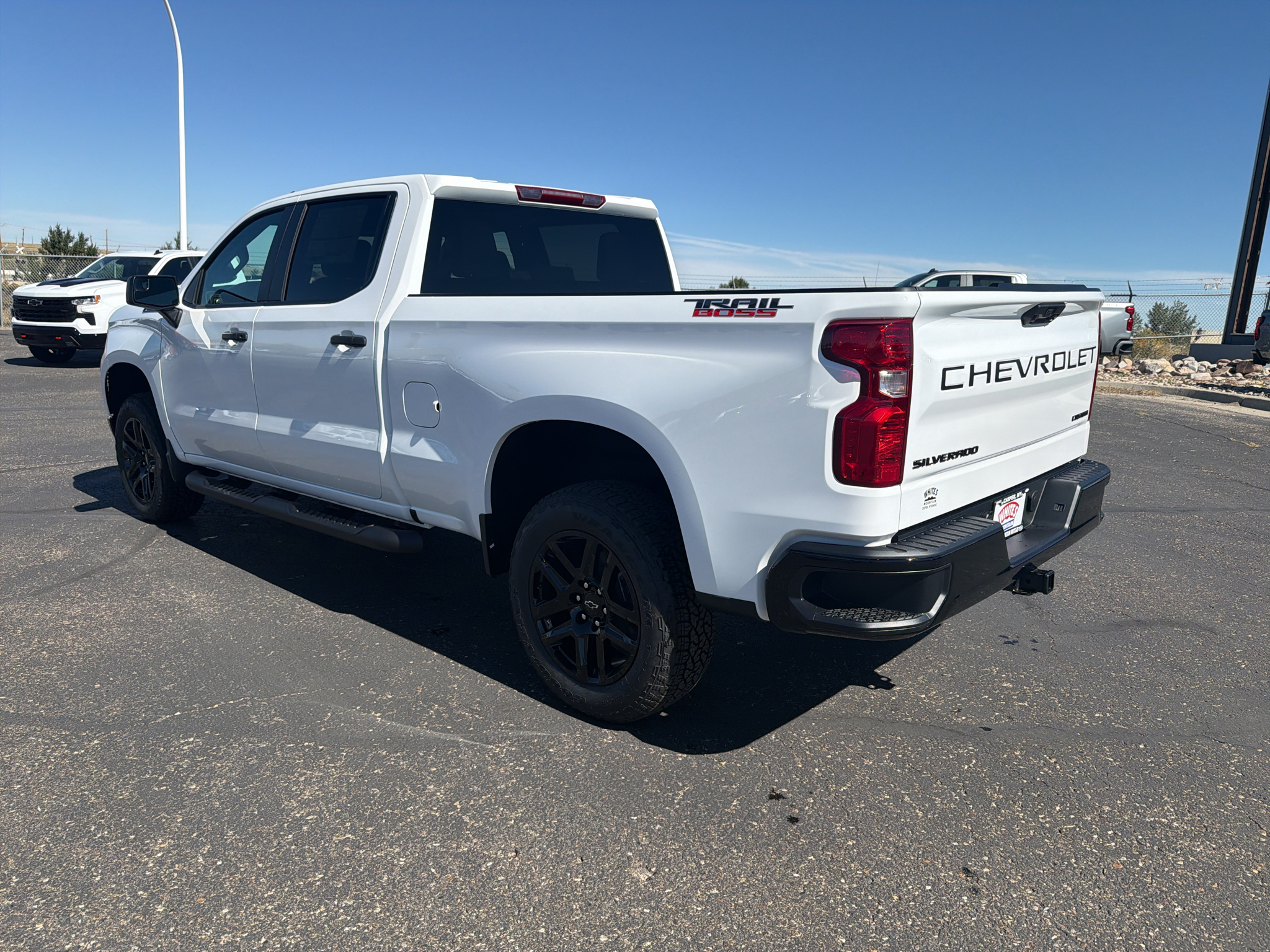 New 2026 Chevrolet Silverado 1500 Custom Trail Boss Truck Crew Cab