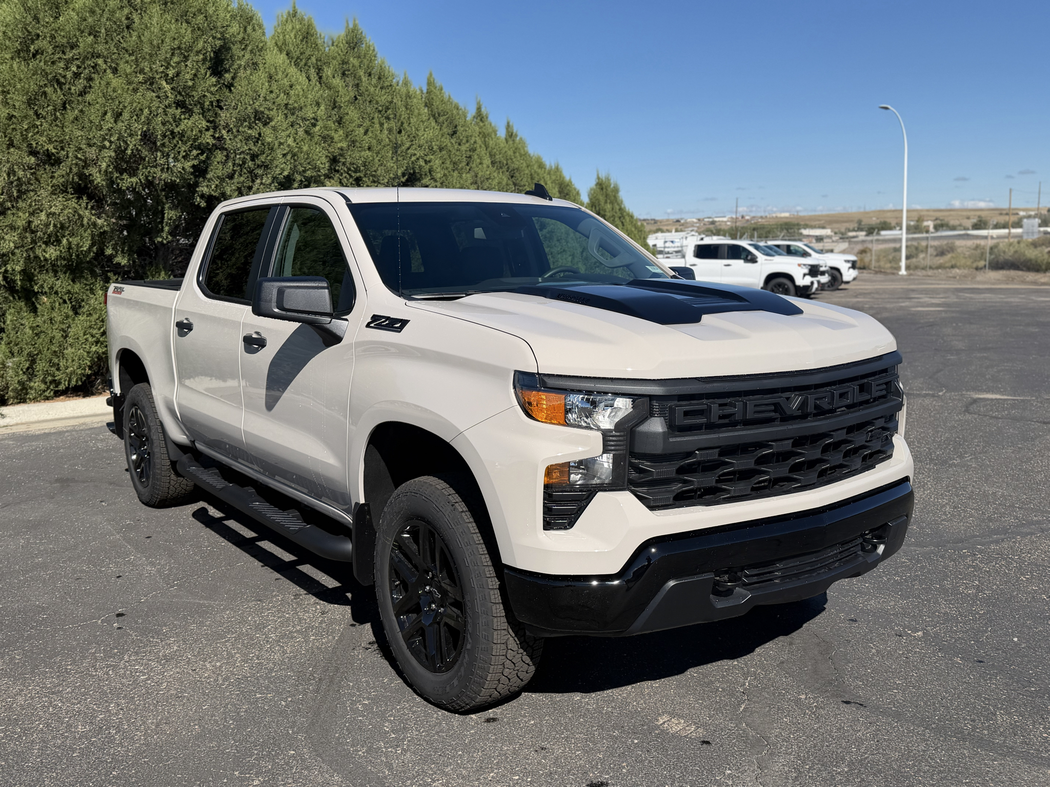 New 2026 Chevrolet Silverado 1500 Custom Trail Boss Truck Crew Cab