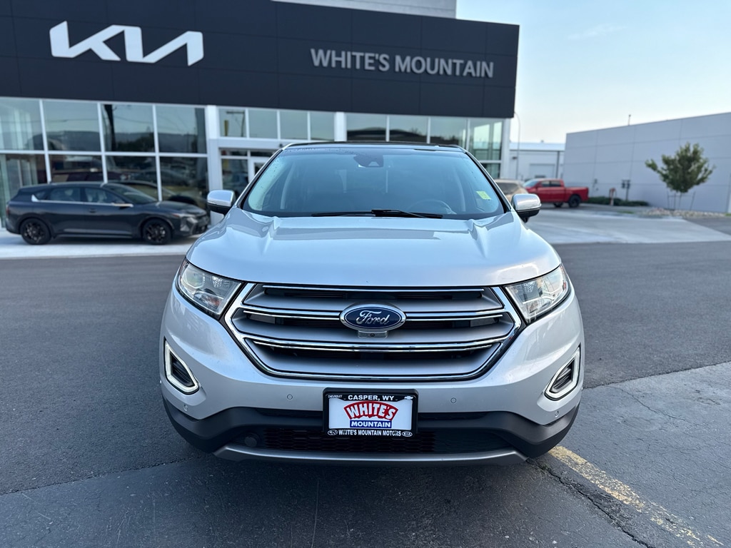 Used 2018 Ford Edge Titanium with VIN 2FMPK4K94JBB05874 for sale in Casper, WY