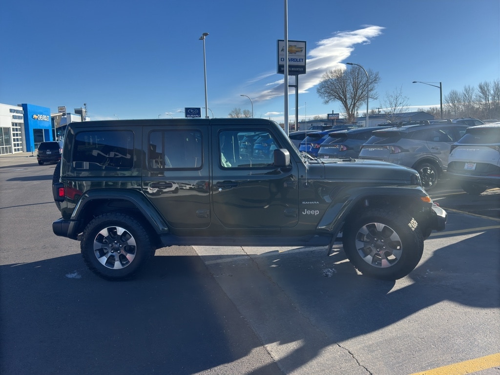 Used 2021 Jeep Wrangler Unlimited Sahara Sport Utility