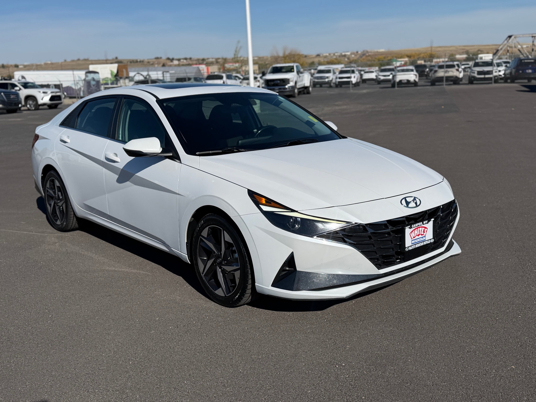 Used 2022 Hyundai Elantra SEL with VIN 5NPLN4AG2NH060356 for sale in Casper, WY