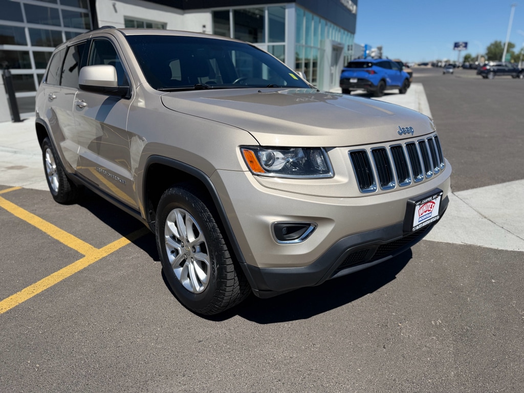 Cashmere Pearlcoat 2015 Jeep Grand Cherokee Laredo 4WD SUV / Crossover Four-Wheel Drive 8-Speed Automatic