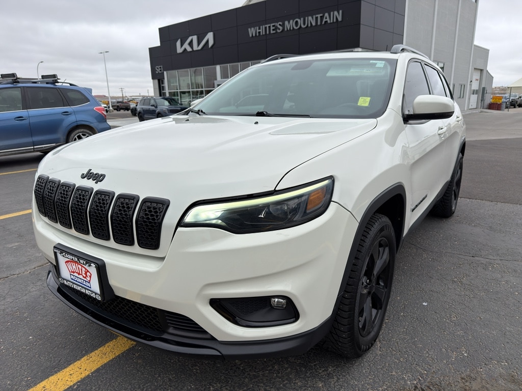 Used 2019 Jeep Cherokee Altitude with VIN 1C4PJMLX2KD458632 for sale in Casper, WY