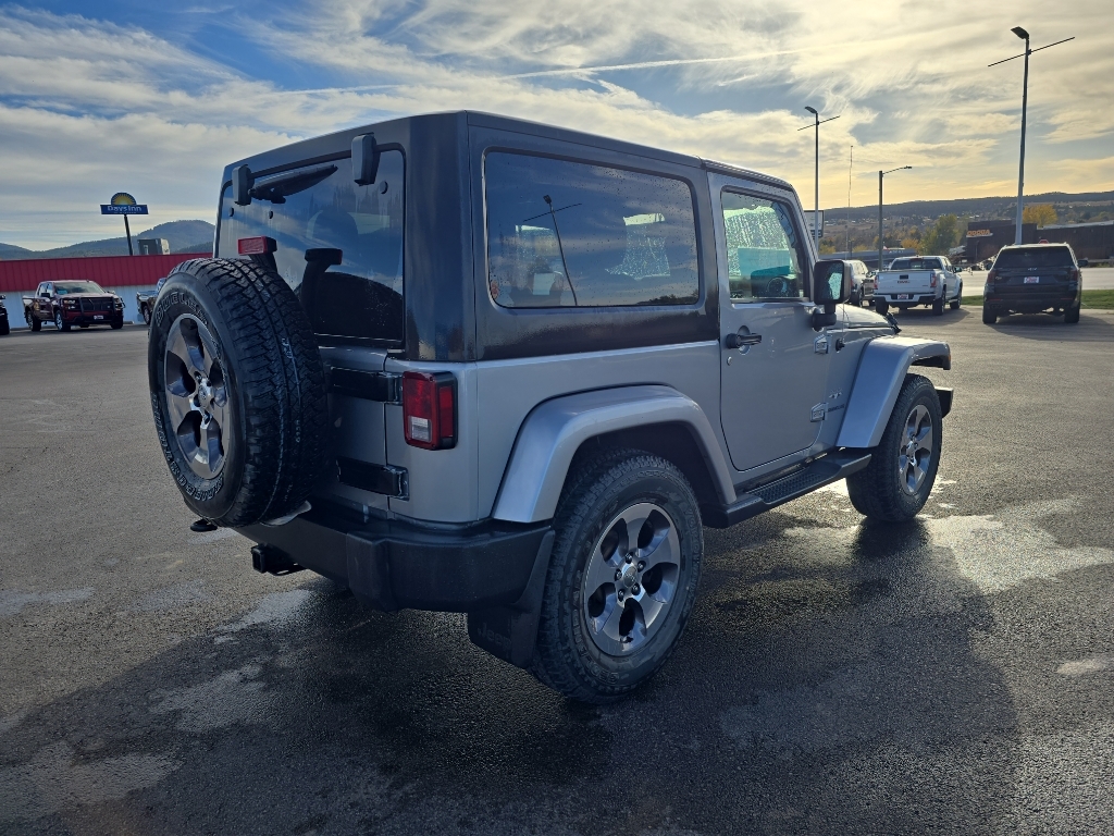Certified 2016 Jeep Wrangler Sahara Sport Utility