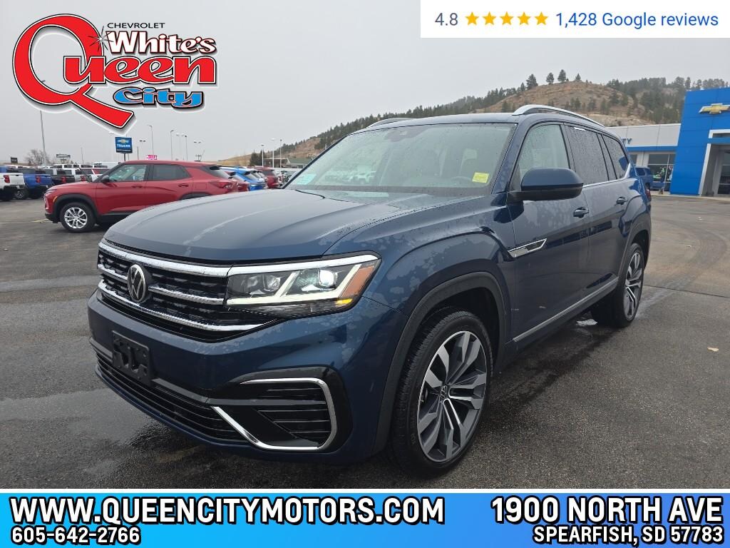 Used 2021 Volkswagen Atlas 3.6L V6 SEL R-Line Sport Utility
