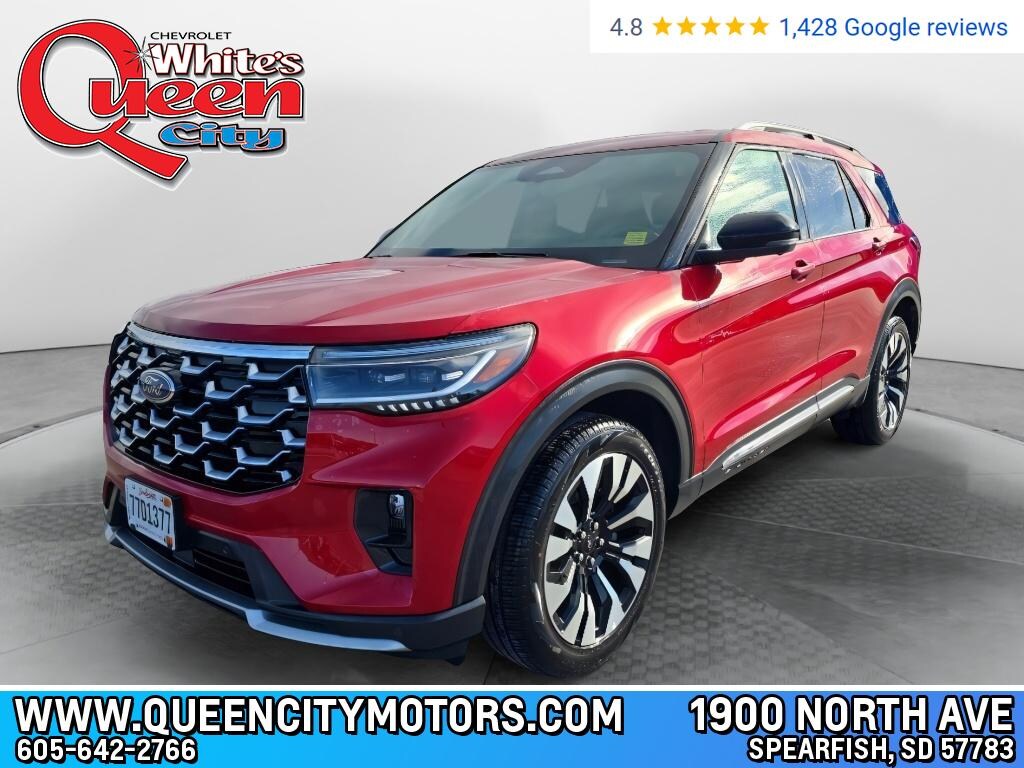 Certified 2026 Ford Explorer Platinum Sport Utility