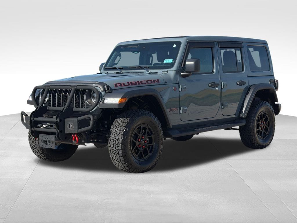 Used 2024 Jeep Wrangler 4-Door Rubicon with VIN 1C4PJXFG4RW334289 for sale in Saint Charles, Minnesota