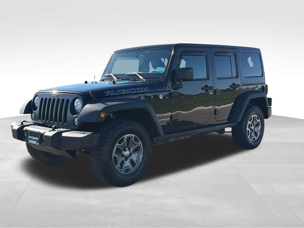 Used 2017 Jeep Wrangler Unlimited Rubicon with VIN 1C4HJWFG1HL568260 for sale in Saint Charles, Minnesota