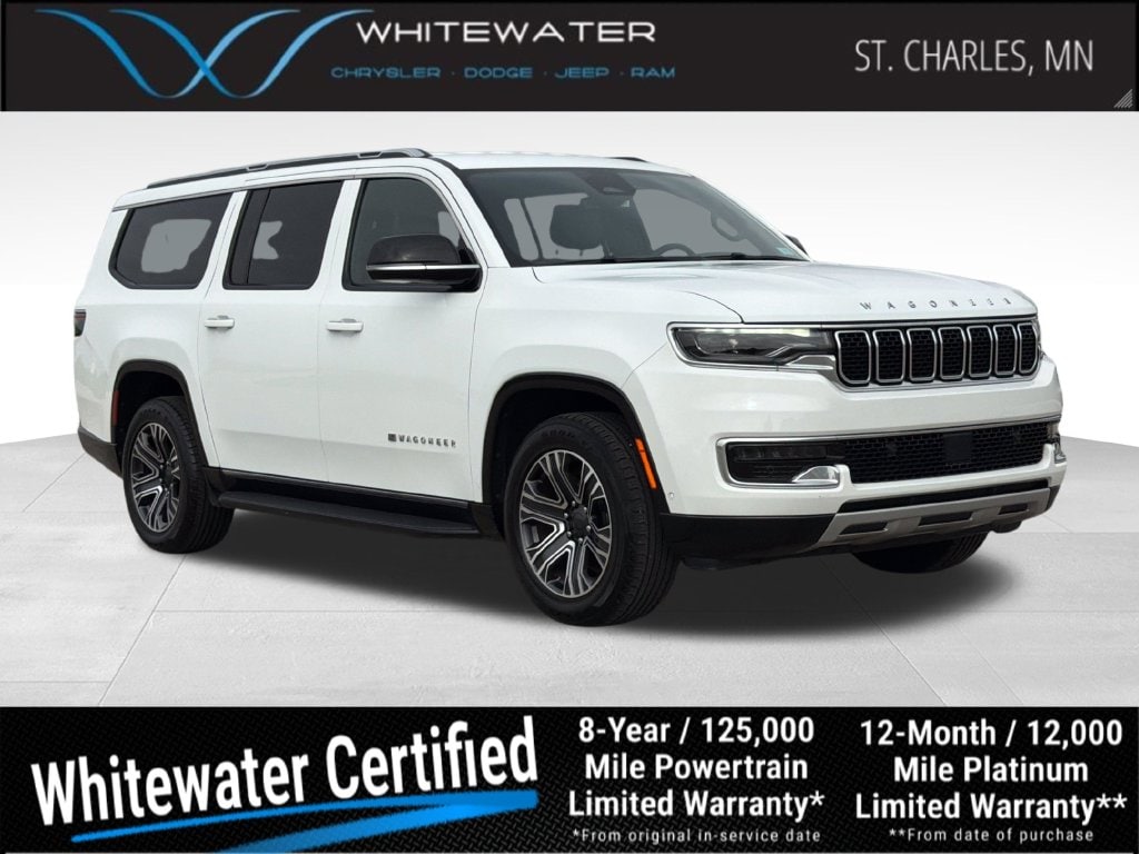 Used 2024 Jeep Wagoneer L Series II with VIN 1C4SJSBP7RS117393 for sale in Saint Charles, Minnesota