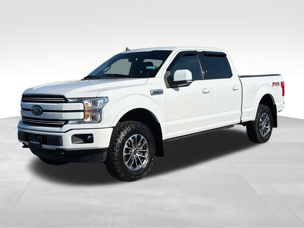 Used 2019 Ford F-150 Lariat with VIN 1FTFW1E46KFB93331 for sale in Saint Charles, Minnesota