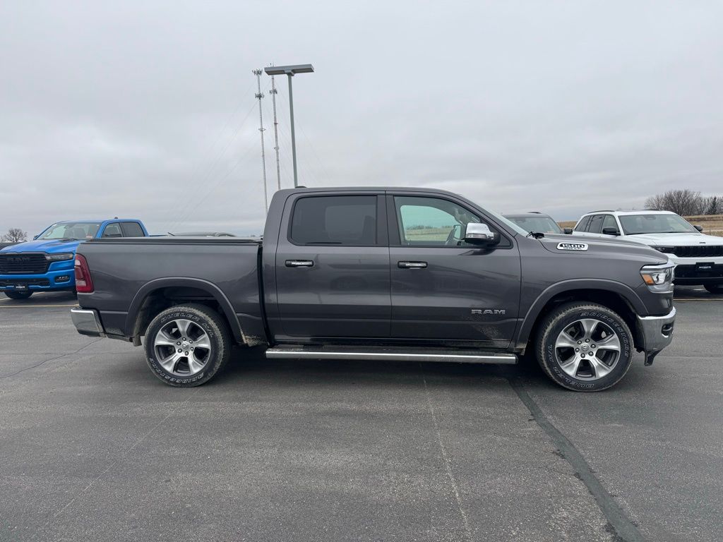 Used 2021 RAM Ram 1500 Pickup Laramie with VIN 1C6SRFJT8MN694236 for sale in Saint Charles, Minnesota
