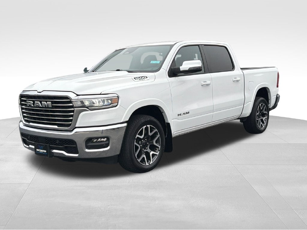 Used 2025 RAM Ram 1500 Pickup Laramie with VIN 1C6SRFJP6SN585144 for sale in Saint Charles, Minnesota