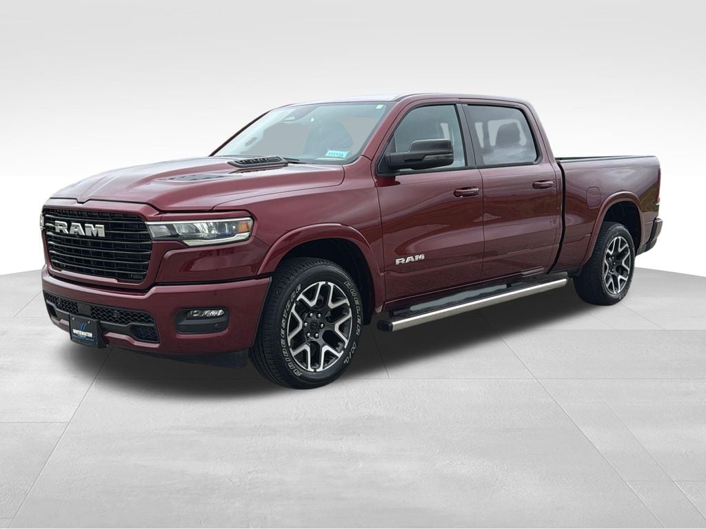 Used 2025 RAM Ram 1500 Pickup Laramie with VIN 1C6SRFRP0SN574760 for sale in Saint Charles, Minnesota