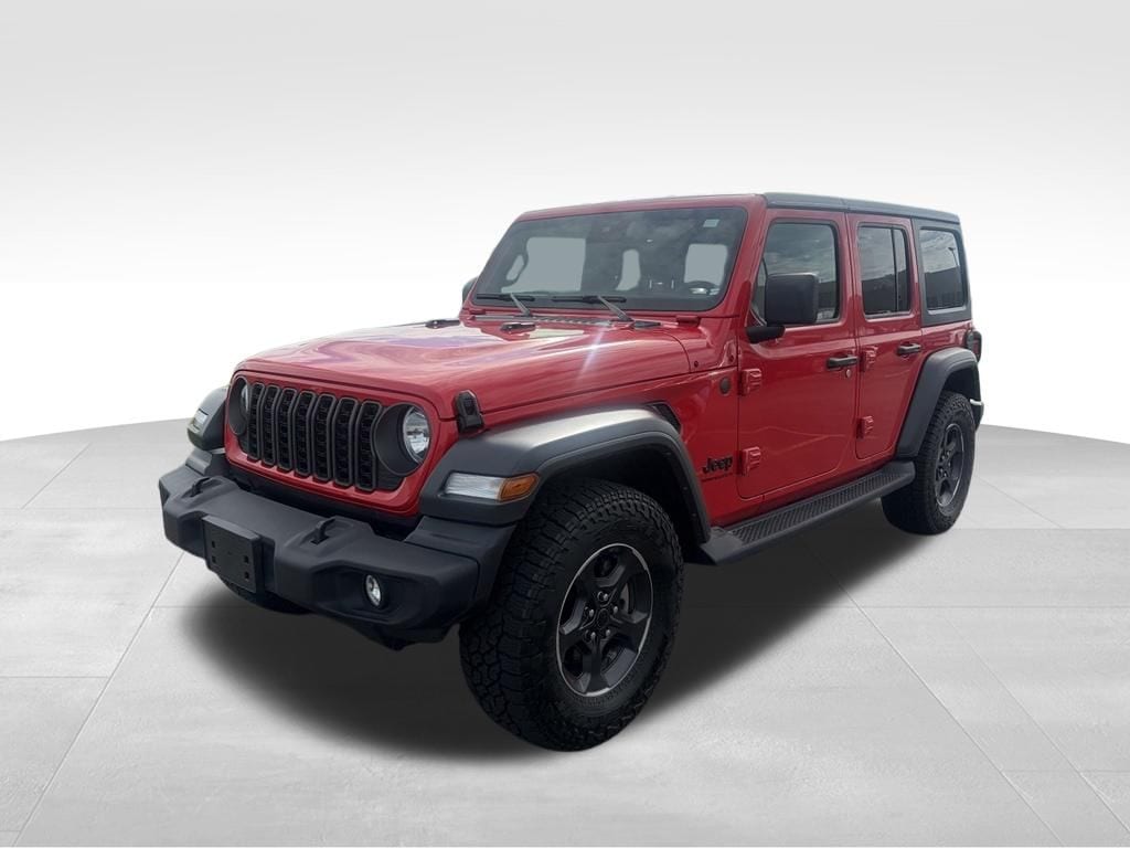 Used 2024 Jeep Wrangler 4-Door Sport S with VIN 1C4PJXDG6RW269139 for sale in Saint Charles, Minnesota