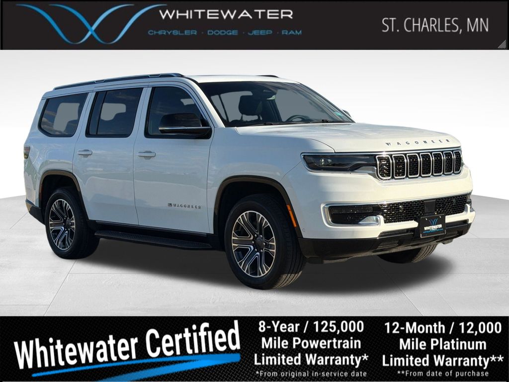 Used 2024 Jeep Wagoneer Series I with VIN 1C4SJVAP3RS127373 for sale in Saint Charles, Minnesota