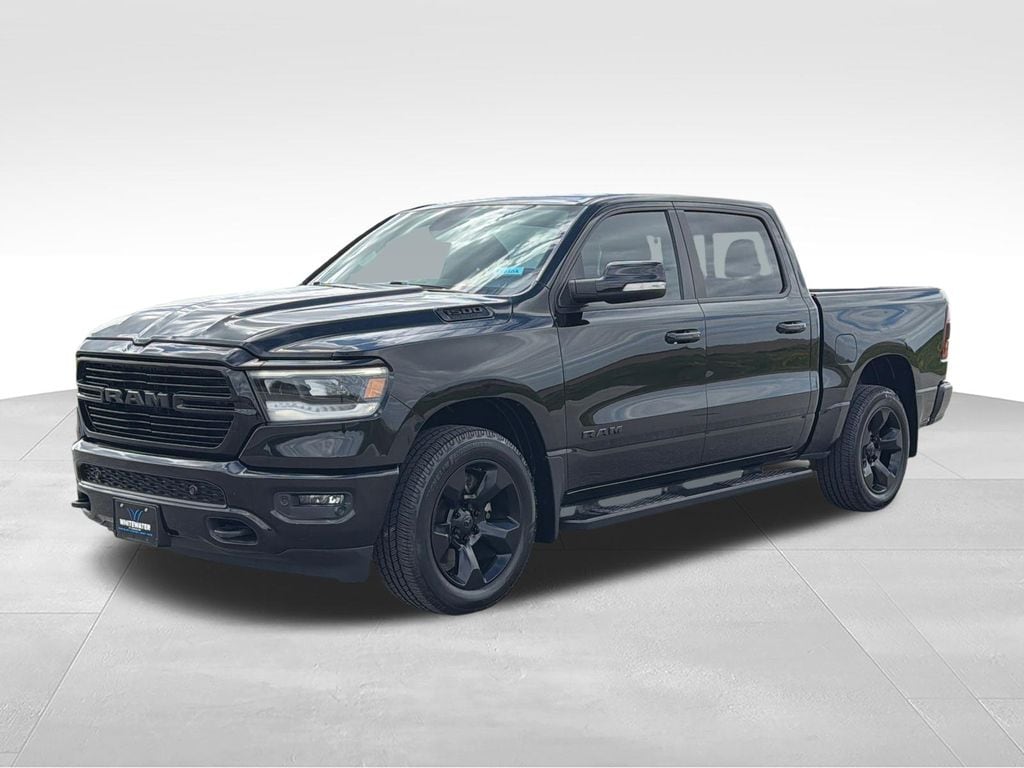 Used 2019 RAM Ram 1500 Pickup Big Horn/Lone Star with VIN 1C6SRFFT6KN877737 for sale in Saint Charles, Minnesota