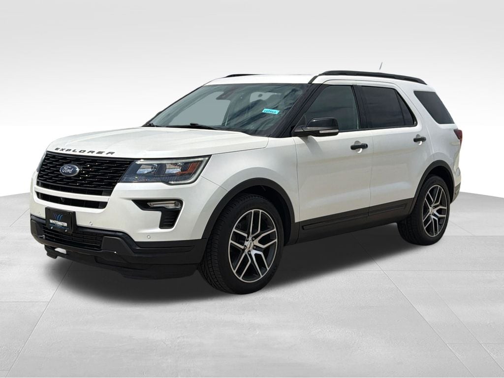 Used 2018 Ford Explorer Sport with VIN 1FM5K8GT8JGA55797 for sale in Saint Charles, Minnesota