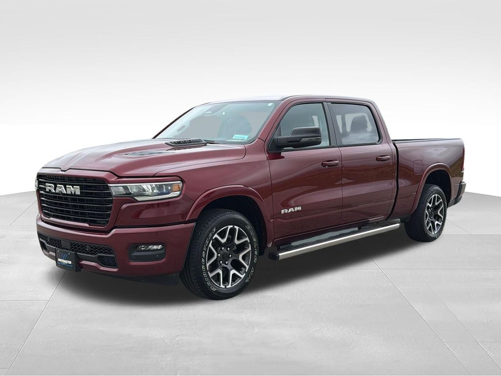 Used 2025 RAM Ram 1500 Pickup Laramie with VIN 1C6SRFRP0SN574760 for sale in Saint Charles, Minnesota