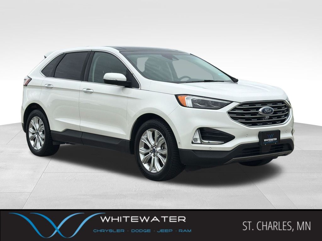 Used 2020 Ford Edge Titanium with VIN 2FMPK4K95LBA37166 for sale in Saint Charles, Minnesota
